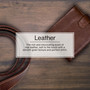 Little Trees U1P10290  Car Air Freshener Leather Scent - Single Tree per Package Image 4