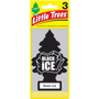Little Trees U3S32055  Car Air Freshener Black Ice Scent - 3 Trees per Package Image 1