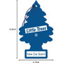 Little Trees U3S32089  Car Air Freshener New Car Scent - 3 Trees per Package Image 6