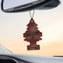 Little Trees U3S32290  Car Air Freshener Leather Scent - 3 Trees per Package Image 3
