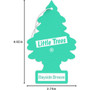 Little Trees U3S37121  Car Air Freshener Bayside Breeze Scent - 3 Trees per Package Image 6