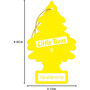 Little Trees U6P60105  Car Air Freshener Vanillaroma Scent - 6 Trees per Package Image 6