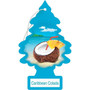Little Trees U6P60324  Car Air Freshener Caribbean Colada Scent - 6 Trees per Package Image 0