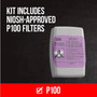 3M 62093  Performance Hard Case Particulate Reusable Respirator Image 3