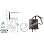 CEC EF32RL  Electronic Flasher 2 Terminal For Led Lights - 1 per Package Image 1