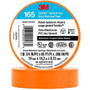 3M Temflex 165OR4A  3/4" x 60' Orange General Use Vinyl Electrical Tape Image 0