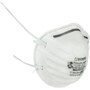 3M 8200H1-DC  N95 Sanding and Fiberglass Disposable Respirator Mask - 1 per Package Image 2