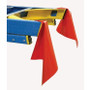 C.H. Hanson 10490  12" x 12" Red Lumber Warning Flag - 300 per Roll Image 1
