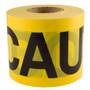 C.H. Hanson  16100  300' x 3" 'CAUTION' Barricade Tape -Black Letters on Standard 2 mil Yellow Tape Image 0