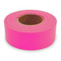 C.H. Hanson 17003  150' x 1-3/16" Flagging Tape - Fluorescent Pink Image 0