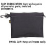 Custom Leathercraft 1100 3 Multi-purpose, Clip-on, Zippered Bags Image 3 Custom Leathercraft 1100 3 Multi-purpose, Clip-on, Zippered Bags Image 3
