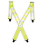 Custom Leathercraft 14110 Suspenders Heavy Duty Hi-Viz One Size 2" Width Image 0