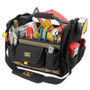 Custom Leathercraft 1578 21 Pocket 14" Open-Top Soft Sided Tool Box Image 0