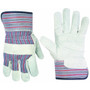 Custom Leathercraft 2046 Work Gloves with Safety Cuff and Wing Thumb, 1-Pair  Image 0