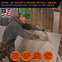 Johnson Level & Tool Manufacturing ADS48  48" "The Original" Aluminum Adjust-A-Square T-Square Image 1