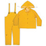 Custom Leathercraft R1012X  3 Piece Heavyweight Yellow PVC Rain Suit - 2X-Large Image 0