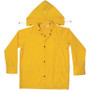 Custom Leathercraft R102M  3 Piece Medium Weight Yellow Polyester Rain Suit - Medium Image 2