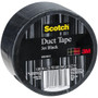 3M 920-BLK-C  Scotch 1.88" x 20 Yds Jet Black Duct Tape Image 0