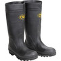 Custom Leathercraft R23009  Over The Sock Black PVC Rain Boot Size 9 Image 0