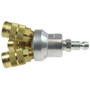 Coilhose Pneumatics 3002-16X-DPB  1/4" Tri-Pod Manifold Assembly with Automotive Interchange Couplers Image 0
