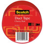 3M 920-RED-C  Scotch 1.88" x 20 Yds Cherry Red Duct Tape Image 0