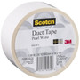 3M 920-WHT-C  Scotch 1.88" x 20 Yds Pearl White Duct Tape Image 1