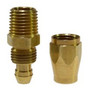Coilhose Pneumatics PRM0604-DL  Hose End Polyurethane Reusable Rigid, 3/8" ID x 1/4" MPT Image 0