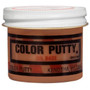 Color Putty 144  3.68oz Oil Based Wood Filler Putty - Teakwood Image 0
