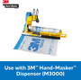 3M CP4  Hand-Masker 4' x 180' Pre-Folded Contractor's Plastic Image 6