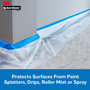 3M CP9  Hand-Masker 9' x 90' Pre-Folded Contractor's Plastic Image 3