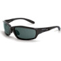 Crossfire 241  Infinity Safety Glasses Smoke Lens - Black Crystal Frame Image 0