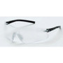Crossfire 3024AF  Blade Frameless Safety Glasses Clear Lens - Black Temple Image 0