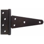 GatePro 0041503  6" Standard T-Hinge - Black Finish Image 0