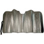 Custom Accessories Solar Shield 27 Inch x 67 Inch Silver Folding Sunshade (17935) Image 0