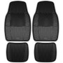 Armor All 78895  4 Piece Rubber Interior Floor Mat - Black Image 0