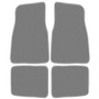 Armor All 78921  4 Piece Set Carpet Interior Floor Mats - Grey Image 0