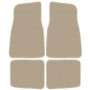 Armor All 78922  4 Piece Set Carpet Interior Floor Mats - Tan Image 0