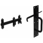 GatePro 5230023  Heavy Duty Suffolk Style Gate Latch - Black Finish Image 0
