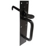GatePro 5230023  Heavy Duty Suffolk Style Gate Latch - Black Finish Image 1