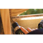 Grabber DMP125-100  Deckmaster Hidden Deck Bracket System Brown Powder Coat Brackets and Screws for 5/4" Deck Boards - 100 Bracket Pack Image 2