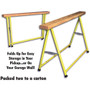 Grabber FNG  Fold N' Go Pro Model Sawhorses - 1 Pair per Package Image 1