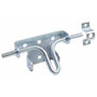 GatePro 6020022  6" Steel Slide Bolt Gate Latch - Zinc Finish Image 0