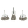 Performance Tool 1462  3 Piece Rotary Wire Cup Brush Set Image 0