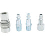 Performance Tool 1481  4 Piece Air Tool Coupler Set Image 0