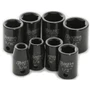 Performance Tool M588DB  8 Piece 3/8" Drive SAE Impact Socket Set - 5/16 to 3/4 inch Image 0