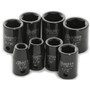 Performance Tool M588DB  8 Piece 3/8" Drive SAE Impact Socket Set - 5/16 to 3/4 inch Image 0