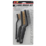 Performance Tool W1149  3 Piece Wire Brush Set Image 1