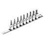 Performance Tool W1178  9 Piece 3/8" Drive Star Bit Socket Set Image 0