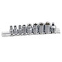 Performance Tool W1338  9 Piece 1/4" and 3/8" Drive External Star Socket Set (E-5 to E-10) Image 1 Performance Tool W1338  9 Piece 1/4" and 3/8" Drive External Star Socket Set (E-5 to E-10) Image 1