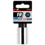 Performance Tool W32219  1/2" Drive 19mm 6 Point Socket Image 1